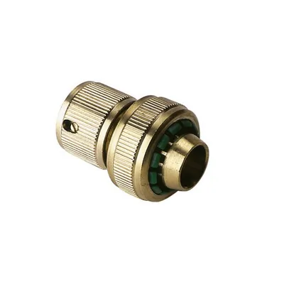 Produktbild von Schlauchanschlussstück Messing 13mm (1/2") Wasserstop 3 Edelstahlkugeln