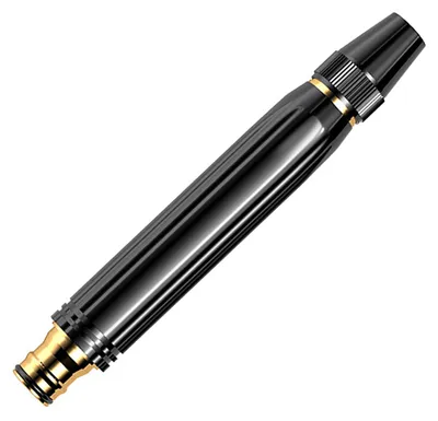 Imagen del producto de Boquilla para limpiadora a presión, portátil, de aleación, multifuncional, con un chorro potente para la limpieza de automóviles y el riego doméstico