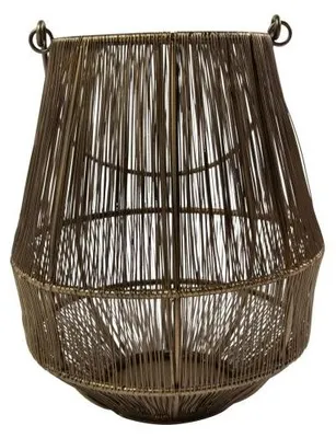 Obrázek produktu pro Mars & More, lucerna, železo, bronz, výška 25 cm, průměr 22 cm