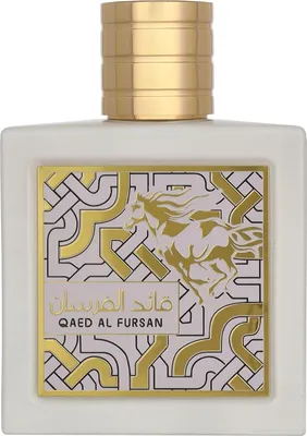 Zdjęcie produktu dla Lattafa Qaed Al Fursan, Unisex, 90 ml, Perfumy w płynie, Bergamot, Raspberry, Apple, Black birch, Jasmine, Patchouli, Rose, Floral and Woody, Vanilla, Oakmoss and Rich Musk