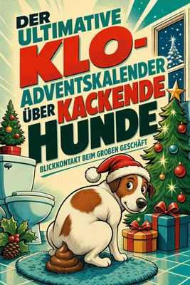 Produktbild von Der ultimative Klo-Adventskalender über kackende Hunde