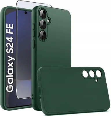 Obrázok produktu pre Puzdro pre Samsung Galaxy S24 FE MÄKKÝ MATNÝ ZADNÝ OBAL + SKLO 9H
