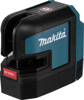 Obrázok produktu pre Makita SK106DZ, 25 m, 0,3 mm/m, 4°, 180°, 170°, 635 nm (< 5 mw)