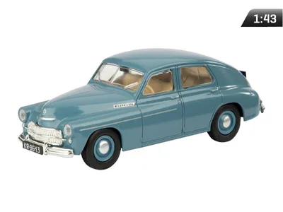 Image de Modèle 1:43 Warschau M-20 Karol Wojtyla, bleu