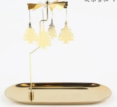 Produktbild von DECOLED Engelsglocken, 23 x 20,5 cm, Bäume, gold