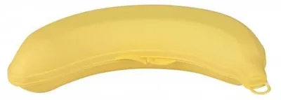 Produktbild von Bananenbox - Spülmaschinengeeignet und BPA-frei - Aufbewahrung und Transport - 23 cm