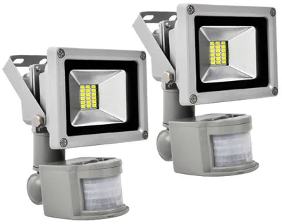 Produktbild von Greenmigo 2pcs 20W LED Strahler Fluter Kaltweiß mit Bewegungsmelder