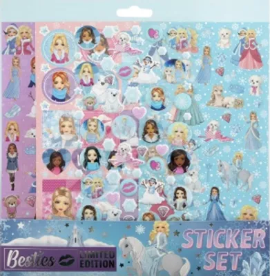 Productafbeelding van Winterstickers voor meisjes