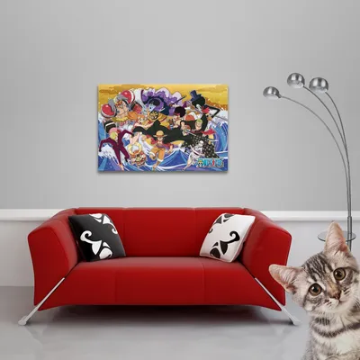 Produktbild von One Piece - Poster - The Crew in Wano Country + 1 Ü-Poster der Grösse 61x91,5cm