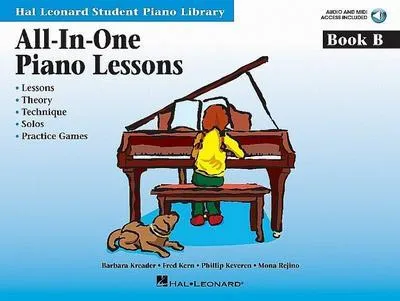 Obrázok produktu pre All-In-One Piano Lessons Book B (Book/Online Audio)