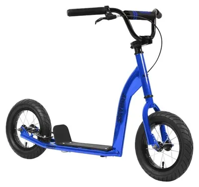 Produktbild von Invert Orbit Tretroller - Blau - 12' Luftreifen - Höhe 81 cm