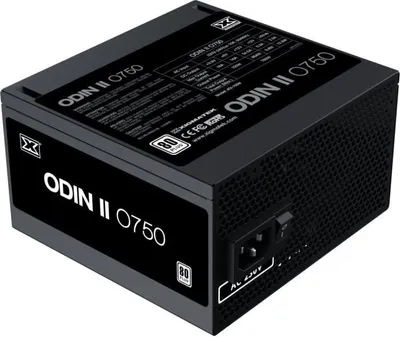 Image de Alimentation PC XIGMATEK Odin II O750, 750W, 80Plus, Non modulaire, Ventilateur 120mm, Noir