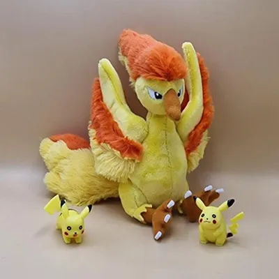 Produktbild von Pokemon Lavados Kuscheltier - 14 cm Plüschtier Moltres