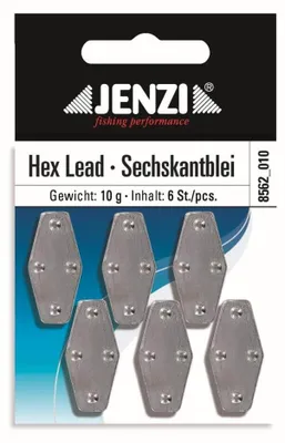 Produktbild von Jenzi Sechskantblei, Gewicht g:10.0
