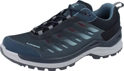 Produktbild von LOWA Ferrox GTX Lo Damen Trekkingschuhe blau Textil - Größe: UK 5