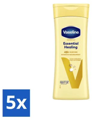 Imagen del producto de 5 unidades de Loción Corporal Hidratante y Reparadora Vaseline - 400 ml - Paquete económico