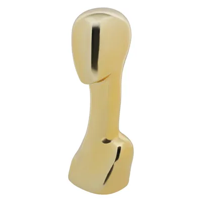 Image de 53cm tête mannequin de table tête mannequin indépendante pour perruques chapeaux affichage or