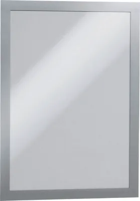 Produktbild von Magnetrahmen Duraframe Retail selbstklebend A3 silber Packung mit 8 Stück