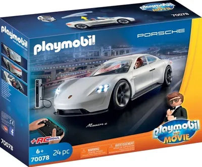 Produktbild von PLAYMOBIL® 70078 The Movie - Rex Dashe'rs Porsche, Mission E - mit Fernsteuerung