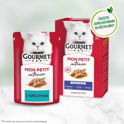 Produktbild von GOURMET Mon Petit Mix Rybny - mokra karma dla kota - 6 x 50 g
