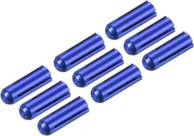 Produktbild von Dartflight-Schützer 9 Stück, aus Aluminium – Flight-Schützer – Dartflügelhalter – Schutz für Dartpfeile und Flights