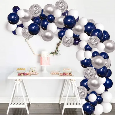 Produktbild von 129X Luftballons Ballons Ballon Bogen Girlande Kit Party Ballons Dekoration Set für Hochzeit,Geburtstag,Party DIY