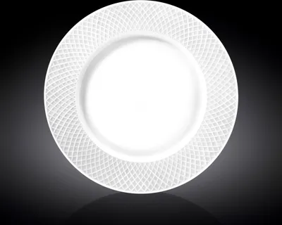 Zdjęcie produktu dla Talerz porcelanowy Wilmax, płaski, okrągły, 28 cm, WL-880117/A