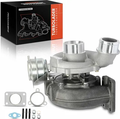 Imagen del producto de Turbocompresor de escape Frankberg, compatible con Audi A4 Avant, Cabriolet, A6, A8, Allroad, Skoda Superb I y VW Passat Variant