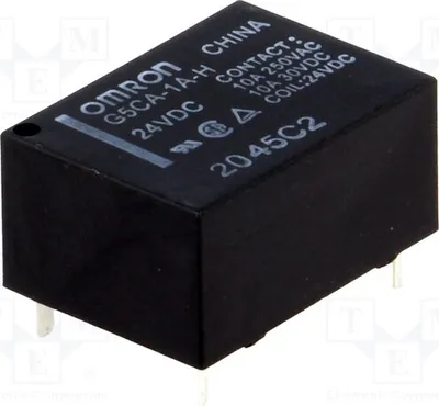 Produktbild von 1x Relais: elektromagnetisch USpule : 24VDC 10A/250VAC G5CA-1A-H 24VDC Elektroma