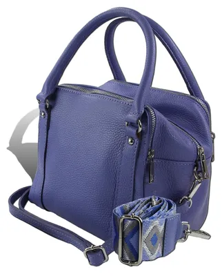 Produktbild von Toscanto Tasche blau Leder Citytasche D2OTT822UH