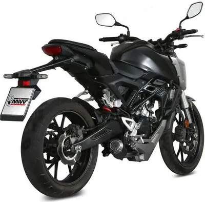 Zdjęcie produktu dla W pełni czarny układ wydechowy MIVV Mk3 do HONDA CB 125 R 2018-2020