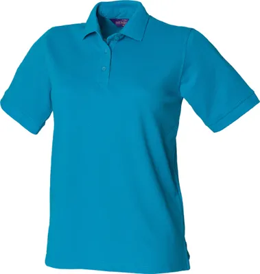 Produktbild von Henbury Damen Polo Shirt RW626 (2XL) (Türkis)