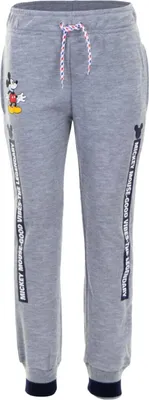 Produktbild von Disney Mickey Maus Jogginghose Freizeithose Sweathose bequeme Hose für Kinder Grau 4 Jahre