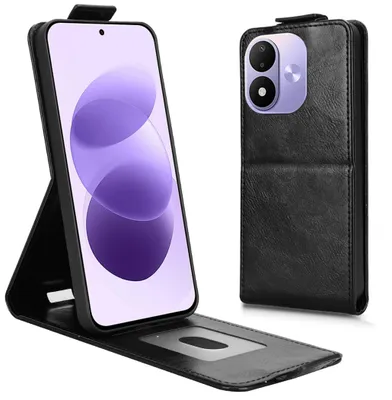 Produktbild von Handyhülle Klapp Flip Xiaomi Redmi Note 17 4G 5G Tasche Kunstleder Kartenfach