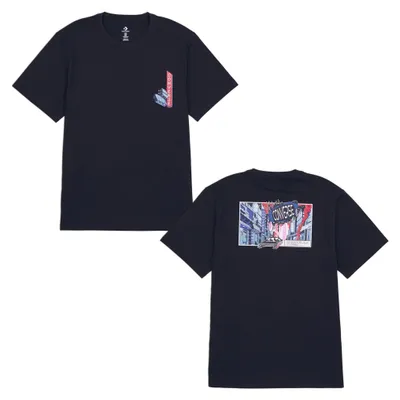 Produktbild von Converse Comic T-Shirt mit Rundhalsausschnitt und kurzen Ärmeln aus Baumwolle