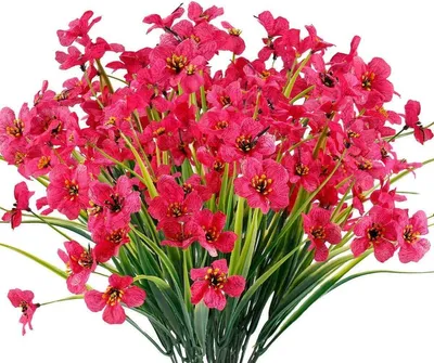 Produktbild von MODFU 6 Stück Künstliche Blumenstrauß, Geeignet für Geschäft Hochzeit Herzstück Blumenregal für Parteien Valentinstag Nachbildungation