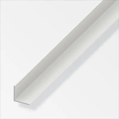Produktbild von alfer Winkel Aluminium 1 m × 10 × 10 mm verkehrsweiß
