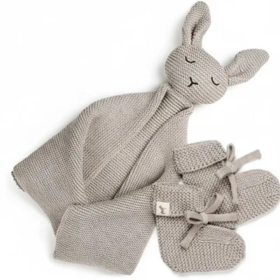 Produktbild von MOYO Baby Geschenkset Hej Baby Grau