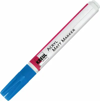 Image de C. Marqueur acrylique mat KREUL bleu moyen - 1 pièce