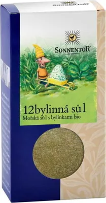 Obrázek produktu pro 12-bylinná sůl s bylinkami BIO 120 g SONNENTOR