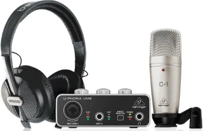 Obrázok produktu pre Behringer U-PHORIA STUDIO - súprava domáceho nahrávania