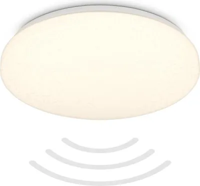 Produktbild von LED Deckenlampe Bewegungsmelder IP54 Badlampe Badezimmerleuchte Warmweiß 27cm