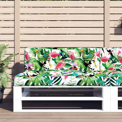 Immagine prodotto di Cuscino per Pallet Multicolore 120x40x12 cm Tessuto