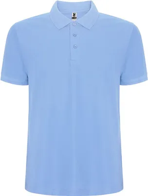 Produktbild von Roly PO6609 | Pegaso Premium Poloshirt - Piqué - Farbe: Sky Blue 10 - Größe: 4XL