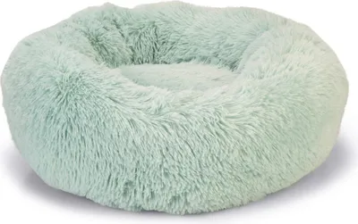 Immagine prodotto di Beeztees Kitten Vako - Cestino per gatti - peluche - blu - 50x50x18 cm