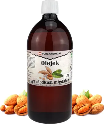 Image de PURE CHEMICAL | Huile d'amande douce | naturelle | Distributeur | 1 L