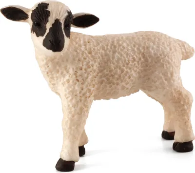 Obrázok produktu pre Mojo Fun Black Faced Lamb Standing, 3 rok / roky, FARMLAND, Biela, Čierna, Polyvinylchlorid (PVC)