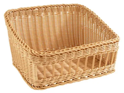 Produktbild von APS 50305 Systemkorb PROFI LINE, gestäbt, 45 x 40 cm, Höhe 16 bzw. 27 cm, Polypropylen, beige