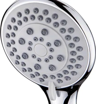 Produktbild von Duschkopf Handbrause 5 Massage Modi Edelstahl Schlauch 175 cm Chrom
