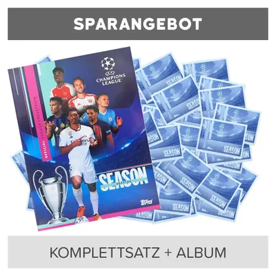 Immagine prodotto di Topps - Champions League 2023/24 - Figurine da collezione - Set completo (tutte le 741 figurine) + album